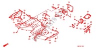 PROTEGE JAMBES (FJS400D9/FJS400A) pour Honda SILVER WING 400 ABS 2011