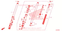 FOURCHE pour Honda CBR 650 F ABS 2015