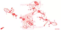 CLIGNOTANT pour Honda CB 500 F ABS 2014