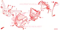 GUIDON pour Honda FOURTRAX 500 FOREMAN RUBICON DCT 2016