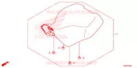 SELLE pour Honda FOURTRAX 500 FOREMAN RUBICON DCT 2016