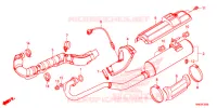 SILENCIEUX D'ECHAPPEMENT pour Honda FOURTRAX 500 FOREMAN RUBICON DCT 2016