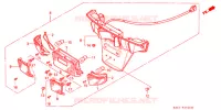 FEU ARRIERE pour Honda FUSION 250 1987