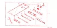 OUTIL pour Honda FUSION 250 1987