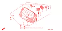 PHARE pour Honda FUSION 250 1987