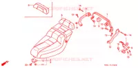 SELLE pour Honda FUSION 250 1987
