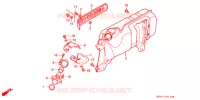 SILENCIEUX D'ECHAPPEMENT pour Honda FUSION 250 1987