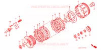 EMBRAYAGE pour Honda NX 250 1989