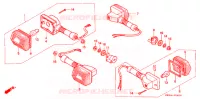 CLIGNOTANT pour Honda NX 250 1989