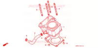 CYLINDRE pour Honda NX 250 1989