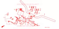 GUIDON pour Honda NX 250 1989