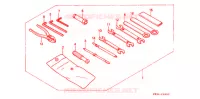 OUTIL pour Honda NX 250 1989