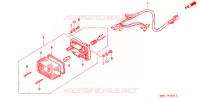 FEU ARRIERE pour Honda XL 250 DEGREE OVER SPEED 1991
