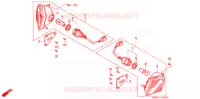 CLIGNOTANT pour Honda FUSION 250 1992