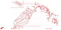 SELLE pour Honda FUSION 250 1992
