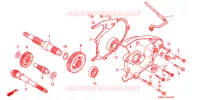 BOITE DE VITESSES pour Honda FUSION 250 1994