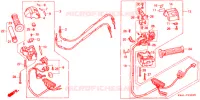 COMMODO   LEVIER   CABLE pour Honda FUSION 250 1994