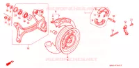 ROUE ARRIERE (2) pour Honda FUSION 250 1994
