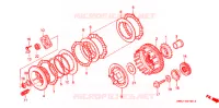EMBRAYAGE pour Honda STEED 600 VLX Without speed warning light. Taylor bar handle 1993