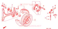 ROUE ARRIERE pour Honda 250 FREEWAY 1994