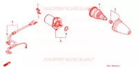 DEMARREUR pour Honda 50 LIVE DIO ZX, front brake disk 1994