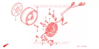 ALTERNATEUR pour Honda XL 250 DEGREE 1995