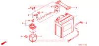 BATTERIE pour Honda XL 250 DEGREE 1995