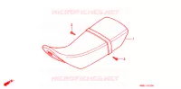 SELLE pour Honda XL 250 DEGREE 1995