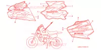 AUTOCOLLANTS pour Honda Z 50 R 1997