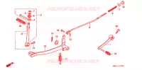 PEDALE DE FREIN   KICK pour Honda Z 50 R 1997