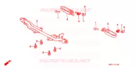 REPOSE PIED pour Honda Z 50 R 1997