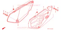 COUVERCLES LATERAUX pour Honda AFRICA TWIN 750 1993