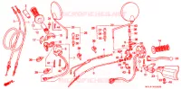 LEVIER DE GUIDON   CABLE   COMMODO pour Honda AFRICA TWIN 750 1994