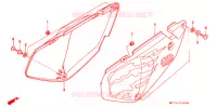 COUVERCLES LATERAUX pour Honda AFRICA TWIN 750 1994