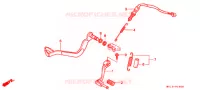 PEDALE pour Honda AFRICA TWIN 750 1994