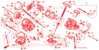 CARBURATEUR (PIECES CONSTITUTIVES) pour Honda AFRICA TWIN 750 1994