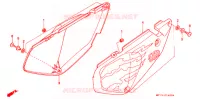 COUVERCLES LATERAUX pour Honda AFRICA TWIN 750 1994