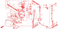 MAITRE CYLINDRE DE FREIN AVANT pour Honda AFRICA TWIN 750 1994