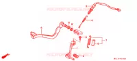 PEDALE pour Honda AFRICA TWIN 750 1994