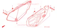 COUVERCLES LATERAUX pour Honda AFRICA TWIN 750 1994