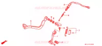 PEDALE pour Honda AFRICA TWIN 750 1994