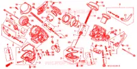CARBURATEUR (PIECES CONSTITUTIVES) pour Honda AFRICA TWIN 750 1995