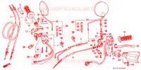 LEVIER DE GUIDON   CABLE   COMMODO pour Honda AFRICA TWIN 750 1995