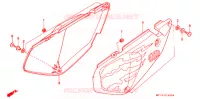 COUVERCLES LATERAUX pour Honda AFRICA TWIN 750 1998