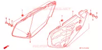 COUVERCLES LATERAUX pour Honda AFRICA TWIN 750 1998