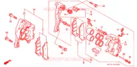 ETRIER DE FREIN AVANT pour Honda AFRICA TWIN 750 1998