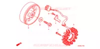 ALTERNATEUR pour Honda CBF 600 CARENEE ABS 2010