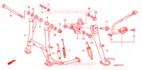 BEQUILLE pour Honda CBF 600 CARENEE ABS 2010
