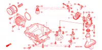 CARTER   POMPE   FILTRE A HUILE pour Honda CBF 600 CARENEE ABS 2010