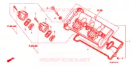 COUVRE CULASSE pour Honda CBF 600 CARENEE ABS 2010
